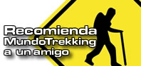 Recomienda MundoTrekking a un amigo
