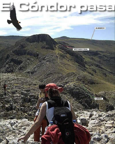 Cerro tres picos El condor pasa